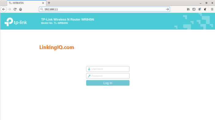 Login to TP Link Router